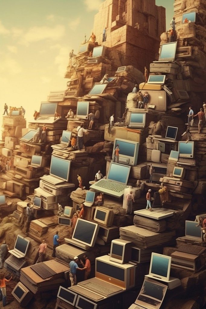 people learn through machines